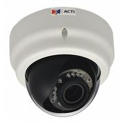 ACTI IP Camera, Varifocal, 2.80 to 12.00mm, 1 MP E65A