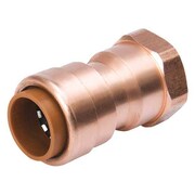 Pro-Line Copper Copper Push Fit Adapter, 3/4 in Tube Size 650-204HC