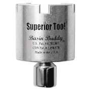 Superior Tool Universal Faucet Wrench, 3/4 to 1-1/8", Aluminum 3825