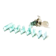 Salsbury Industries 2246 Replacement Commercial Lock for Letter Box//Receptacle with 2 Keys