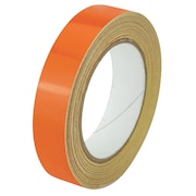 Zoro Select Reflective Marking Tape, Solid, Orange, 1"W ZRF1X50'OR