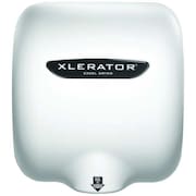 XLERATOR Automatic Hand Dryer, 8 Sec Dry Time, BMC, 65 to 75 dBA, 110 to 120V AC, 1450 W, White XL-BW-110-120V