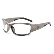 SKULLERZ BY ERGODYNE Safety Glasses, Traditional Clear PC Decenter Lens, Anti-Fog, Scratch-Resistant THOR-AF