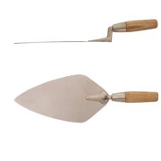 AMPCO SAFETY TOOLS Bricklayer Trowel, Non-Spark, 5-1/4 in T-10