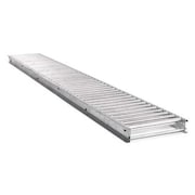 UNEX SPAN TRACK Flow Rack Conveyor, Roller Type, 8 ft L, 15 in W, 40 lb/ft Max Load Capacity 99S5R152X96