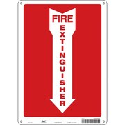 CONDOR Safety Sign, 10" W, 14" H, 0.032" Thickness 469X09