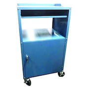 Zoro Select Mobile Computer Cabinet, 27" Overall W. 462D18
