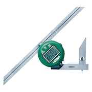 Insize Electronic Digital Protractor, 3-1/8" L 2172-360A