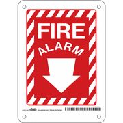 CONDOR Safety Sign, 7 in Height, 5 in Width, Aluminum, Vertical Rectangle, English 465N80
