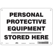 CONDOR Safety Sign, 7 in Height, 10 in Width, Polyethylene, Vertical Rectangle, English, 466N89 466N89