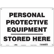 CONDOR Safety Sign, 10 in Height, 14 in Width, Polyethylene, Horizontal Rectangle, English, 466N90 466N90