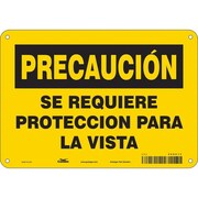 CONDOR Safety Sign, 10" W, 7" H, 0.032" Thickness 466C13
