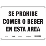 CONDOR Safety Sign, 14" W, 10" H, 0.055" Thickness 468J27