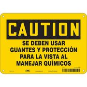 CONDOR Safety Sign, 10" Wx7" H, 0.055" Thickness 468P89