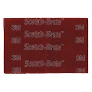 SCOTCH-BRITE Sanding Hand Pad, 9" L, 5" W, Non-Woven 7100112579