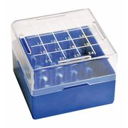 WHEATON Freezer Box, Blue, PK10 W651703-B
