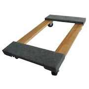 Zoro Select General Purpose Dolly, 30x18, Carpeted 48J068
