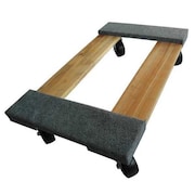 Zoro Select General Purpose Dolly, 30x18, Carpeted 48J069