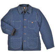 Dickies Men's Blue Cotton Coat size L 3499NB RG L