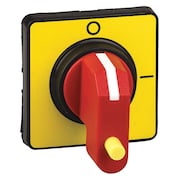 SQUARE D 45Mmx45Mm Red+Yellow Oper 1Hole Mtg KCC1YZ