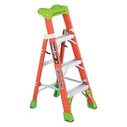 Louisville 4 ft. Fiberglass Stepladder FXS1504