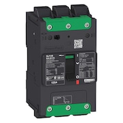 SQUARE D Molded Case Circuit Breaker, 80 A, 525V AC, 3 Pole, Unit Mount Mounting Style, BDL Series BDL36080