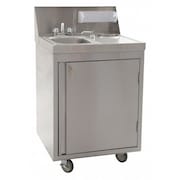 EAGLE GROUP Hand Sink, Stainless Steel, 14" x 10" x 5" PHS-S-H