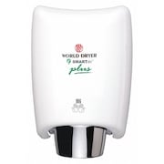 WORLD DRYER High Gloss, No ADA, 110 to 120 VAC, Automatic Hand Dryer K-974P2