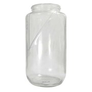 QORPAK Jar, Translucent, 32 oz, Glass, 186mm H, PK12 262201