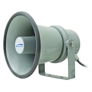 Speco Technologies PA Weatherproof Speaker, 7-1/4"D, Aluminum SPC10T