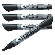 QUARTET Dry Erase Marker, Fine Tip, Black, PK12 Low Odor 5001-13MA