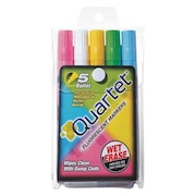 QUARTET Dry Erase Marker Set, Glow-write, Bullet tip 5090A