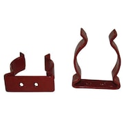 ZICO Standard Spring Clip, PK2, Color: Red CL 2.00