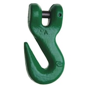 Campbell Chain & Fittings 9/32" Quik-Alloy® Grab Hook, Grade 100, Painted Green 5724415