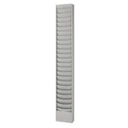 Buddy Products Literature Organizer, Verticl, 66-3/8, Gray 0863-32