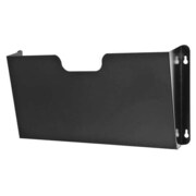 Buddy Products Legal Wall Pocket, Black, 1 Compartment 5202-4