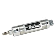 Parker Air Cylinder, 1 1/16 in Bore, 2 in Stroke, Round Body Double Acting 1.06DPSR02.00