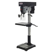 Jet Floor Drill Press, Belt Drive, 1 1/2 hp, 115/230 V, 21 7/8 in Swing, 12 Speed IDP-22