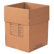 PARTNERS BRAND Deluxe Packing Boxes, 18" x 18" x 24", Kraft, 15/Bundle 181824DPB