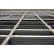 Grainger Approved 22188S125-TRD4 Carbon Steel Stair Tread – 10 15/16 X 4ft – Alloy Steel, 1/8″ Thick