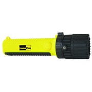 LUMAPRO Yellow No Led Industrial Handheld Flashlight, 157 lm 49XX79