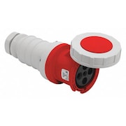 ZORO SELECT Pin and Sleeve Connector, Red, 10.0 HP BRY460C7W