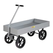 LITTLE GIANT Wagon Truck, 3500 lb., Mold-On Rubber CH-3060-X6-12MR
