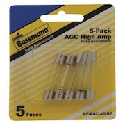 Eaton Bussmann Fuse Kit, 5 Fuses Included, ATO Series BP/AGC-A5-RP