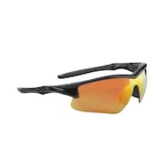 Honeywell Uvex Safety Glasses, Wraparound Red Mirror Polycarbonate Lens, Scratch-Resistant S4164