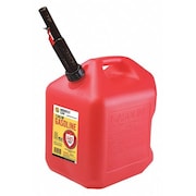 Midwest Can 5 gal Red HDPE Gas Can Gasoline 5610