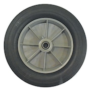 Zoro Select Wheel, 12" with Lock Nut GRFG1011M10000