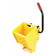 Rubbermaid Commercial 10 to 32 oz WaveBrake Side Press Mop Wringer, Yellow, Plastic 2064915