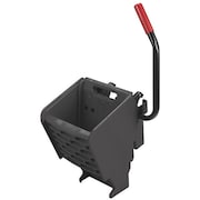 Rubbermaid Commercial 10 to 32 oz WaveBrake Side Press Mop Wringer, Black, Plastic 2064960