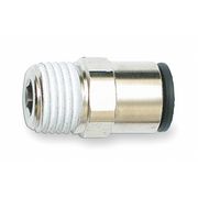 Legris Male Connector, Tube 10mm, Pipe 1/4In, PK10 3175 10 13